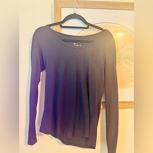 GUC-Size M-Nike-“The Nike Tee”-Black-Long Sleeve T-shirt.